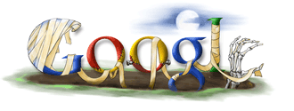 google doodle halloween 2006
